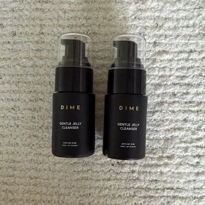 Set of two dime gentle jelly cleanser